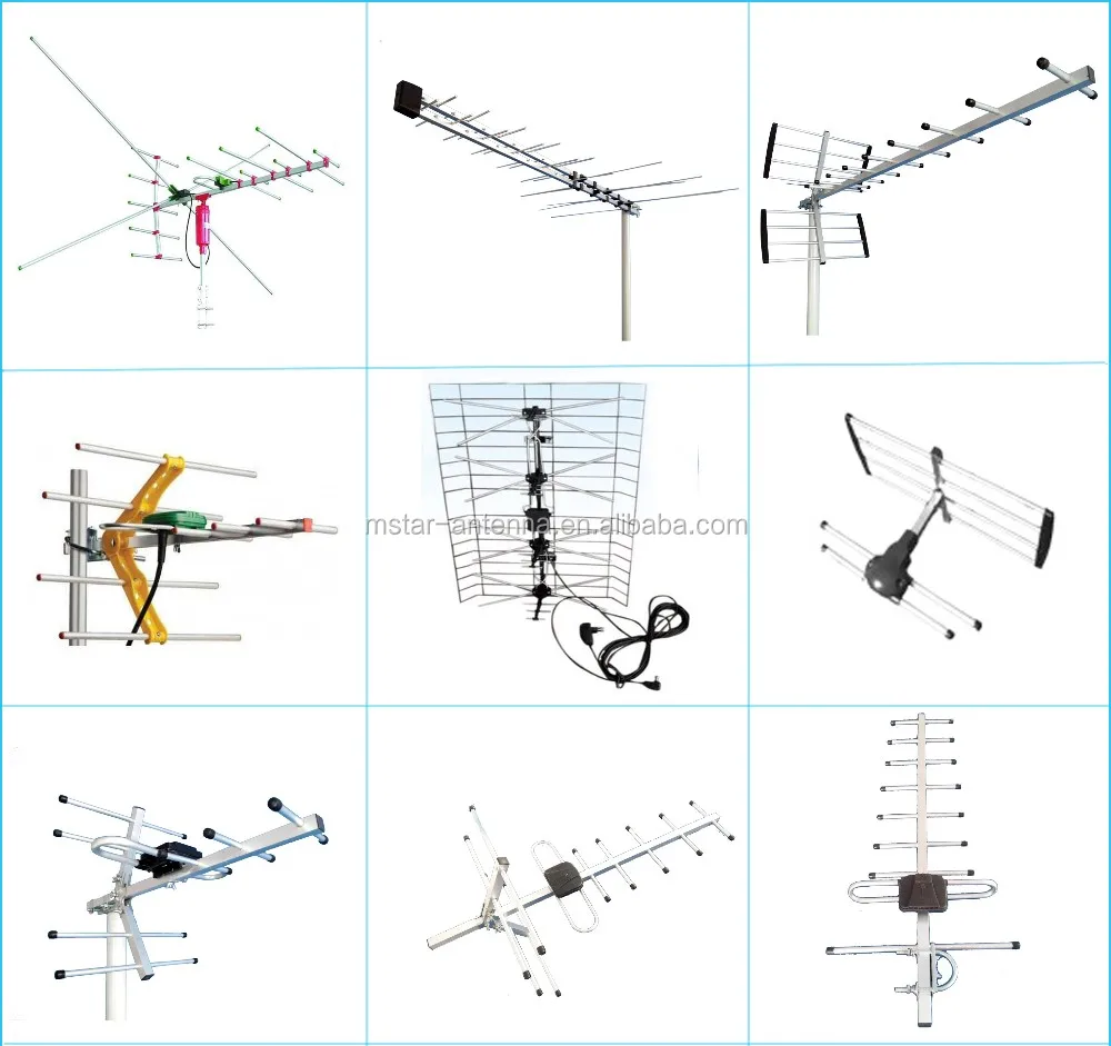 Yagi Antenna With 4pieces Aluminium Wire Director And 4pairs Aluminium ...