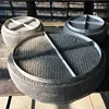 Column Internal Vapor Liquid Demister Gas Liquid Mesh Demister Pad