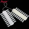 36Tips Double Side Color Chart Nail Display With Chain