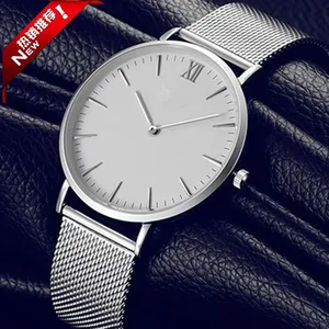 2019 D newest W relojes hombre simple man party quartz ultra thin  watch  36MM