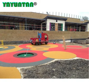 Outdoor Amusement Park Rubber Flooring Buy Ebpd Granulates