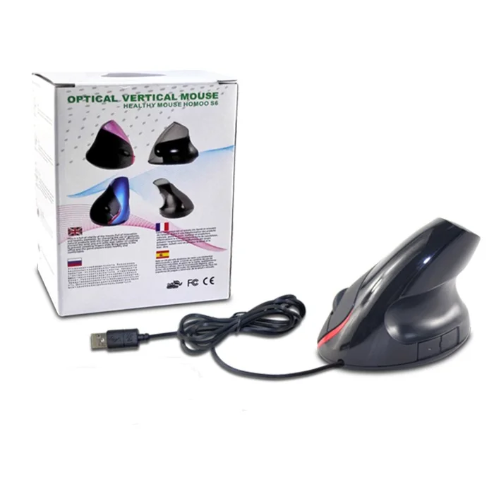 SUNGI Factory Supply Computer Accessories 5D Wired Vertical Mouse Ergonomic Protect Your Wrist