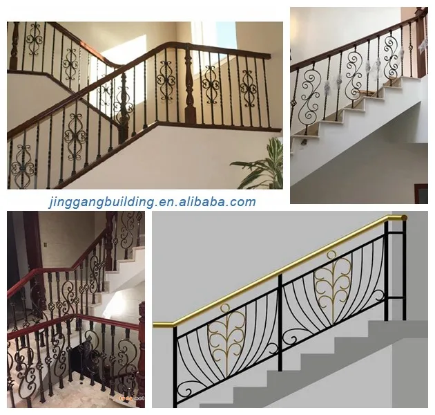 Outdoor Entrance Wrought Iron Big Gates 