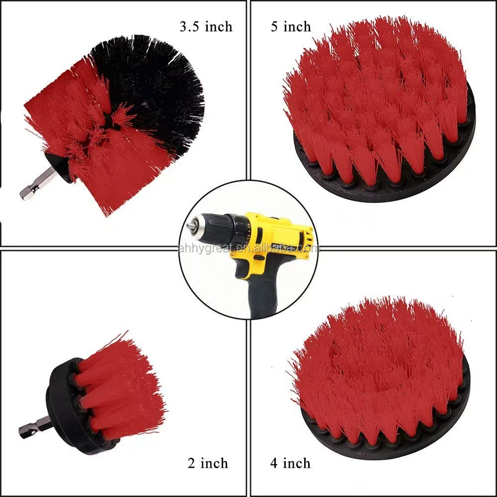 Pp Drill Brush Popular 360 Drill Brush - Buy Lowes Drill Brush Power ...