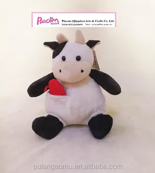 valentines day stuffed cow