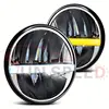 LED Projector Sealed Beam Headlight Conversions 7'' high/low beam reflector JP headlight round lamp