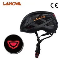 

Custom Cycling Helmet PC + EPS Material Bicycle Helmet With Led Lights Bike Helmet