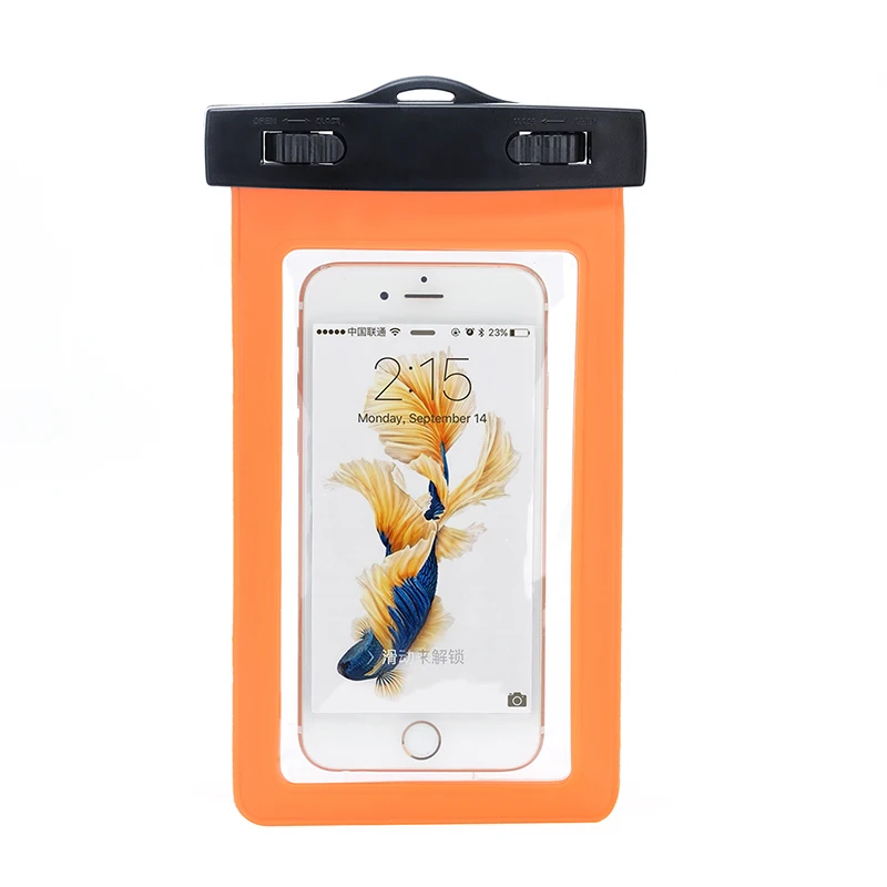 

Custom logo Summer Gift Underwater Diving waterproof Case cell phone dry bag PVC case for iphone 7 6P/7P 8 X