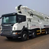 Zoomlion hot 56m concrete pump truck concrete line pump