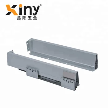 Heavy Duty Matel Box Drawer Slide With Rolling Drawers Tandem Box