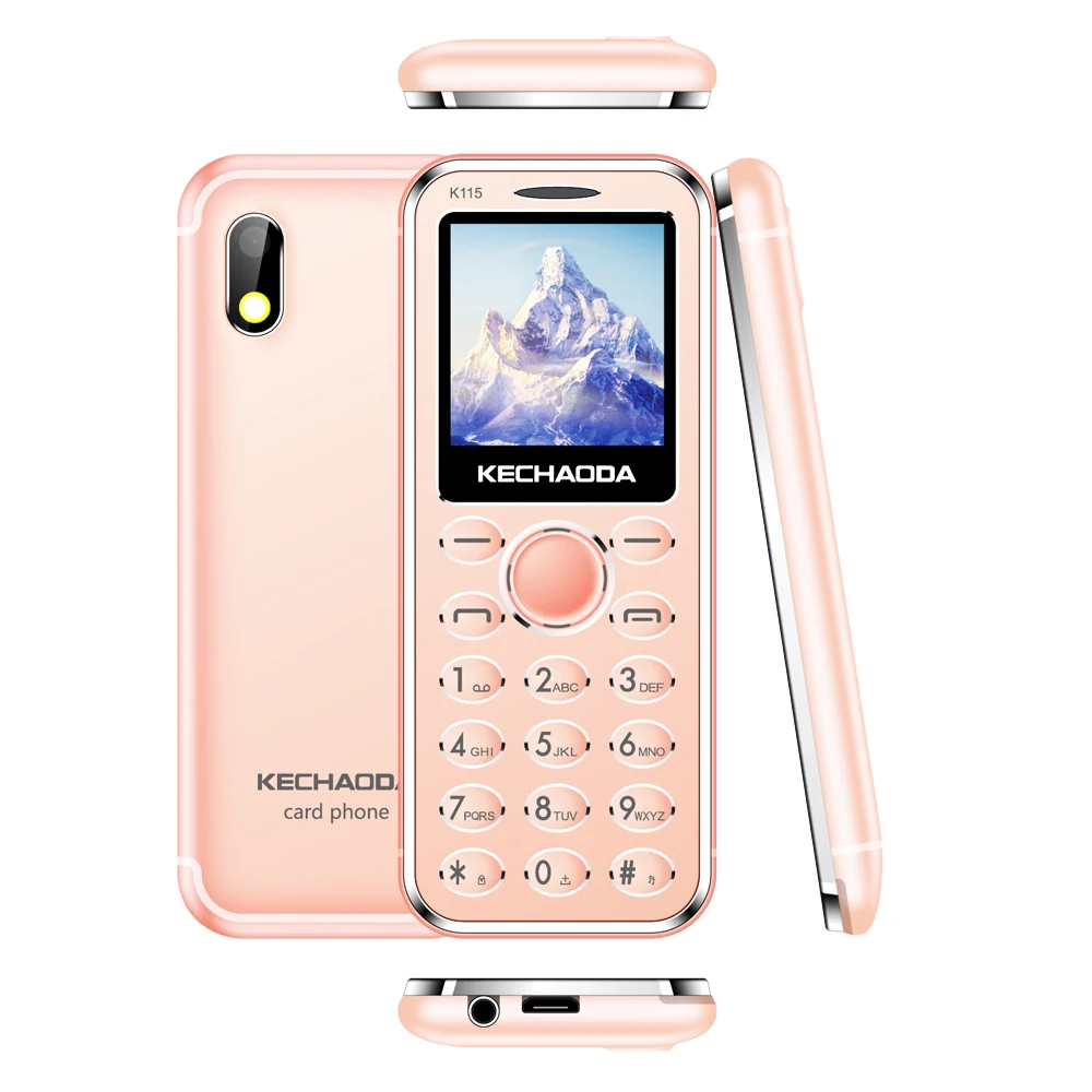 

KECHAODA K115 slim card phone small mobile phone