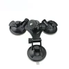 360 Degree Rotation Head Removable Tri-Angle Gopros Suction Cup for GoPros, Xiaoyi Camera