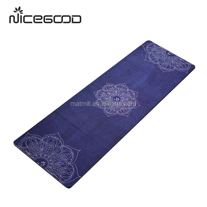suede yoga mat