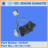 high quality excavator operator's cab console master key switch 207-06-71180 for PC300-7