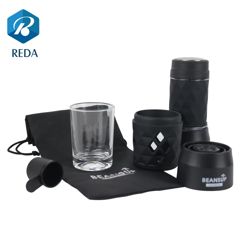 
New design mini portable espresso coffee maker / hand held coffee machine 