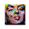 Creative abstract wall art colorful handmade sexy Marilyn Monroe oil painting pictures