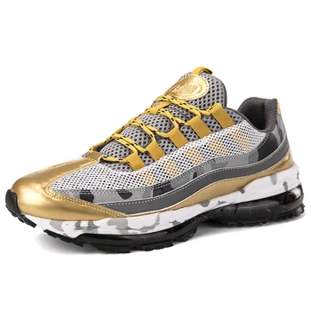 Yellow Air Running Shoes Mens Luxury 