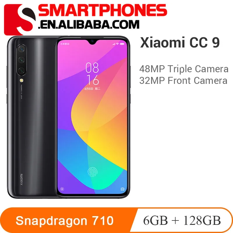 

Original Xiaomi Mi CC9 6GB RAM 128GB ROM Mobile Phone Snapdragon 710 48MP Triple Camera 32MP Front Camera 6.39 Full Screen, N/a