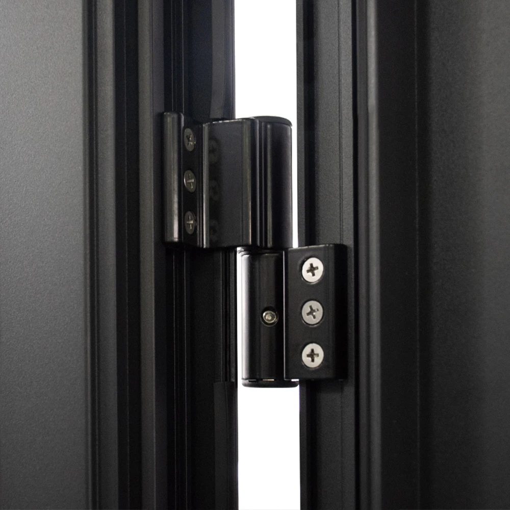 NFRC AS2047 standard custom residential aluminum single casement hinged glass security door