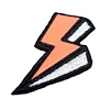 Lightning Embroidery Patch Leather Applique Patch Embroidery