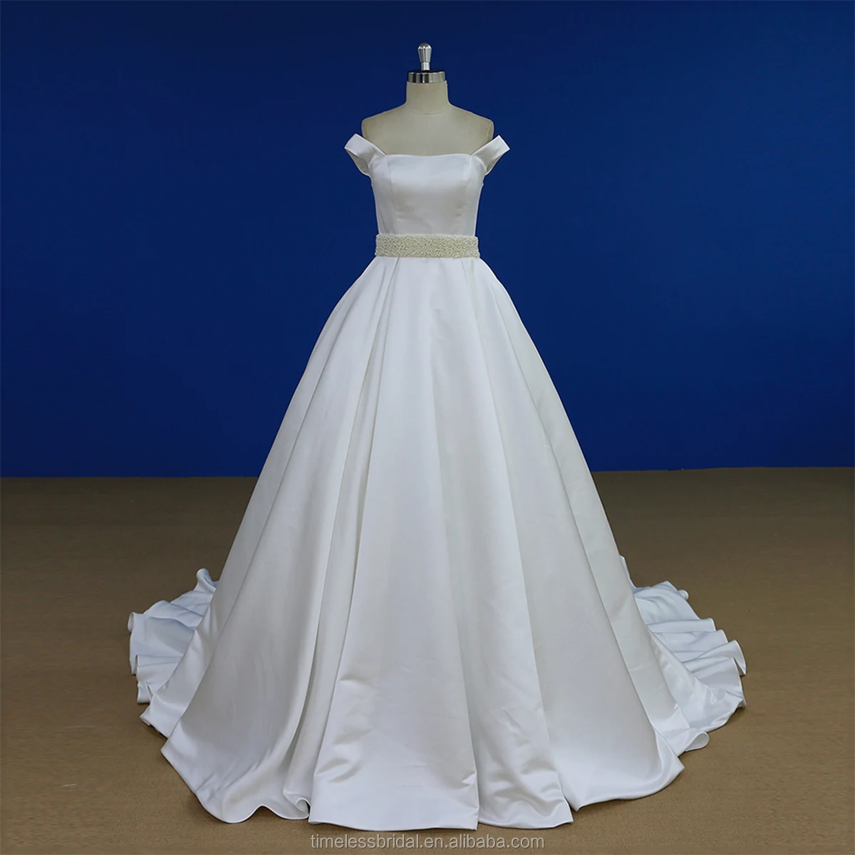 ZHENM Crystal Wedding Belt Bridal Belt for Wedding Gown, Wedding Belt for Bride  Dress,Bridal sash with Rhinestones