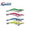 Flashing LED Light Shrimp Fishing Lures Prawn Baits Squid Jigs Hooks Tackle