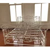 Factory Wholesale Wrought Iron Modern Double Beds