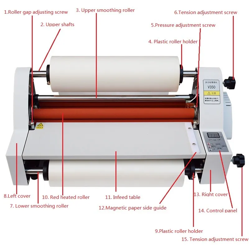 Sg350r Hot And Cold Electric A4 Laminator Machine Buy Polyurethane