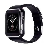 

Hot Selling Smart Watch X6 with Camera SIM Card Smartwatch Mobile Phone Good Cool Smart Watch Heart Rate Monitor Smart Watch