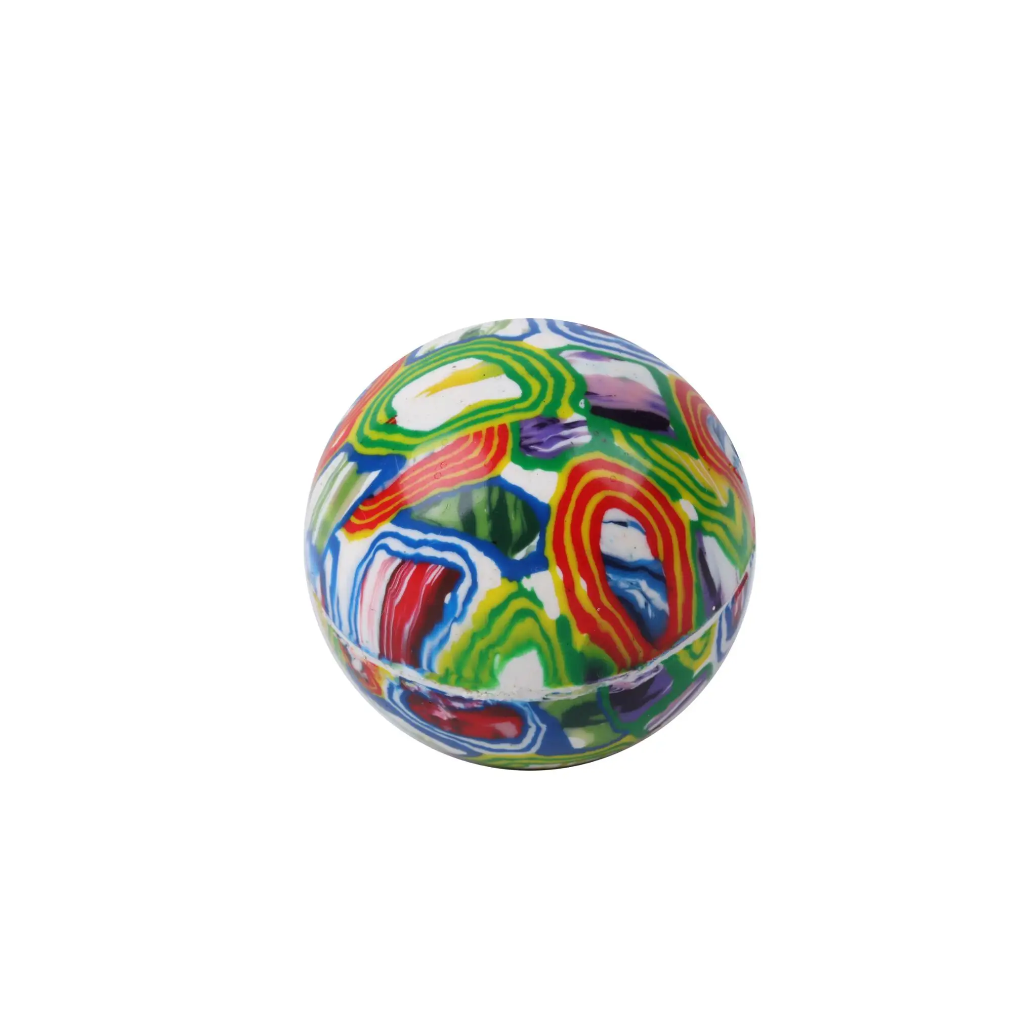45mm bulk vending machine colorful solid high rubber bouncy ball