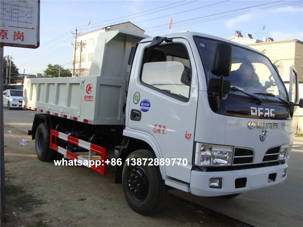 China Cheap Price Euro3 Brand New 4x2 Left Hand Drive Mini Dump Trucks