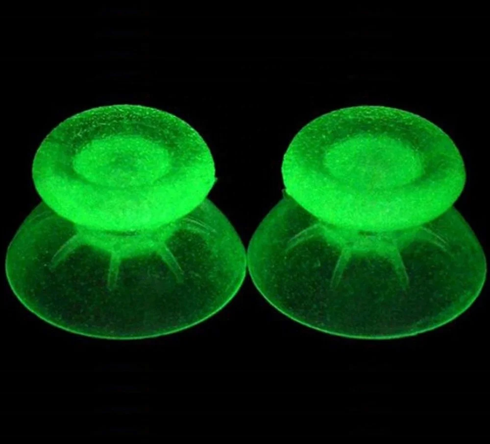 

Wholesale Glow in the Dark Thumbstick Thumbsticks Cover 3D Analog Joystick Cap Grip Sticks for PS4 Controller