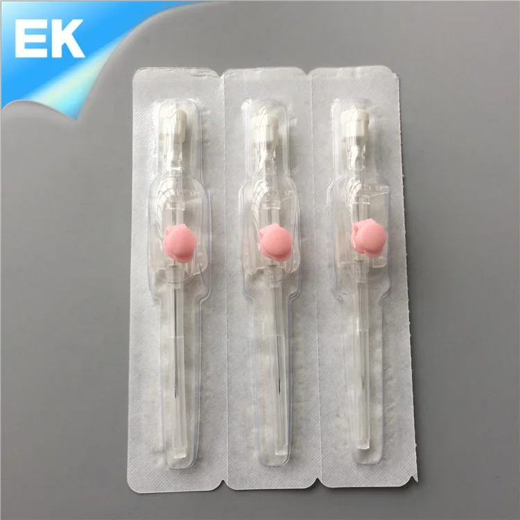 Disposable IV Cannula with injection port