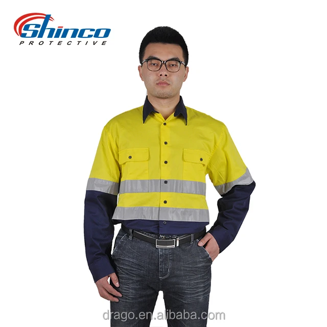 Cotton Insect Repellent Anti UV Fireproof Shirt