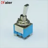 Miniature Toggle Switch with Metal Flat Handle