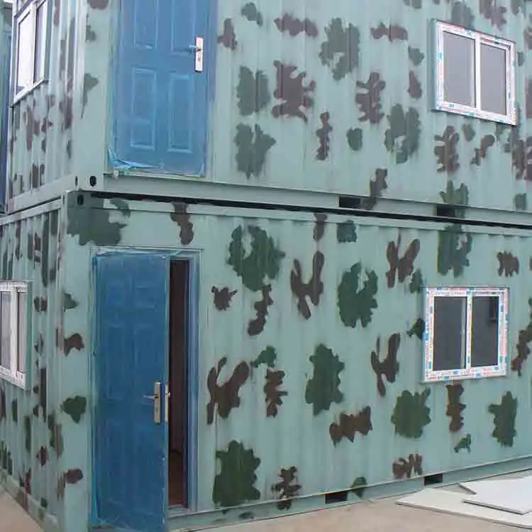 Temporary luxury office  cheapest prefabricated container houses