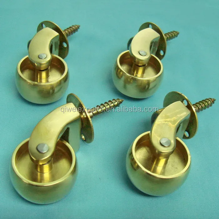 60064 brass castor