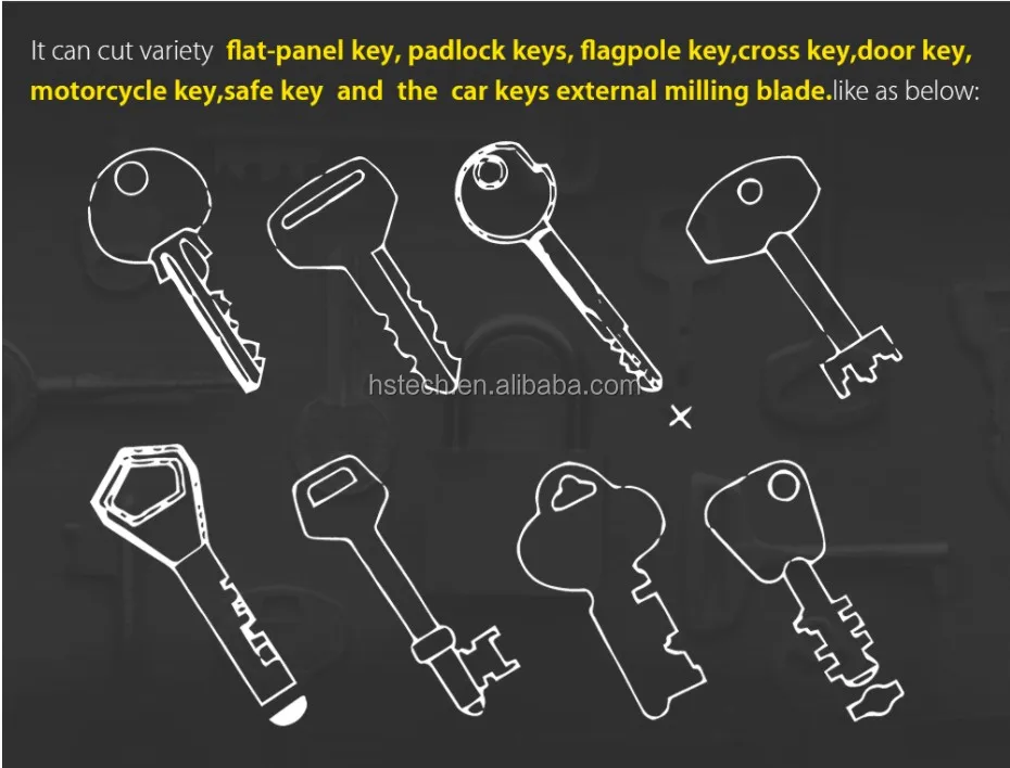 Original Defu Laser Key Cutting Machine 100e1 220v 120w Auto Key