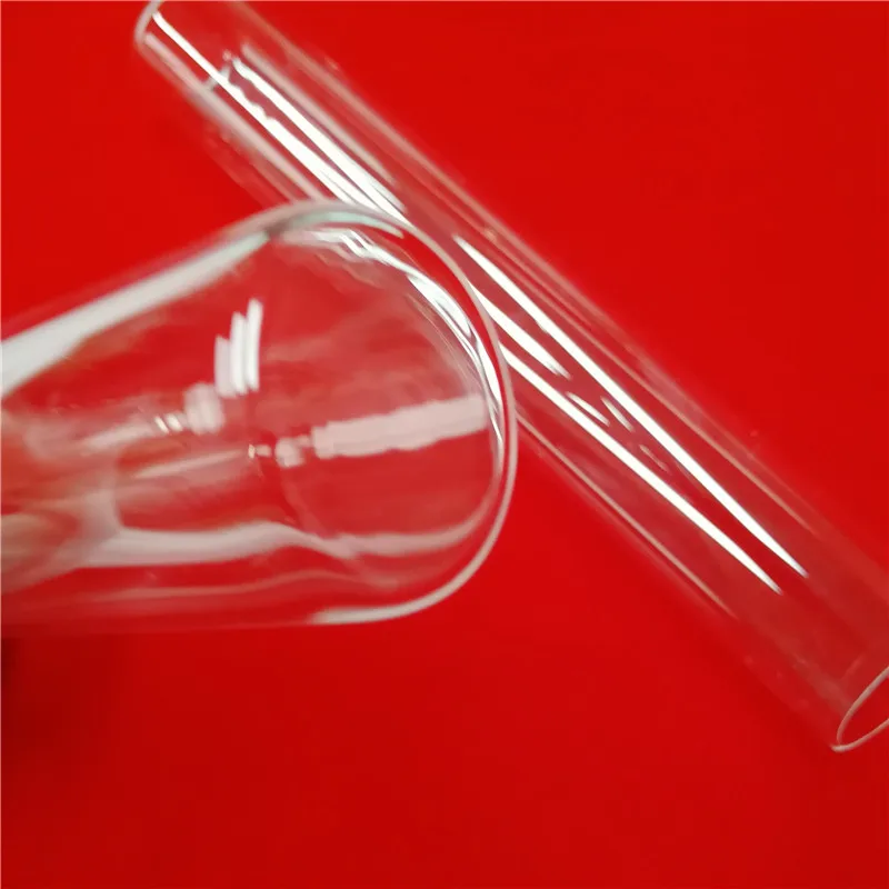 
clear quartz glass tube for photobioreactor 