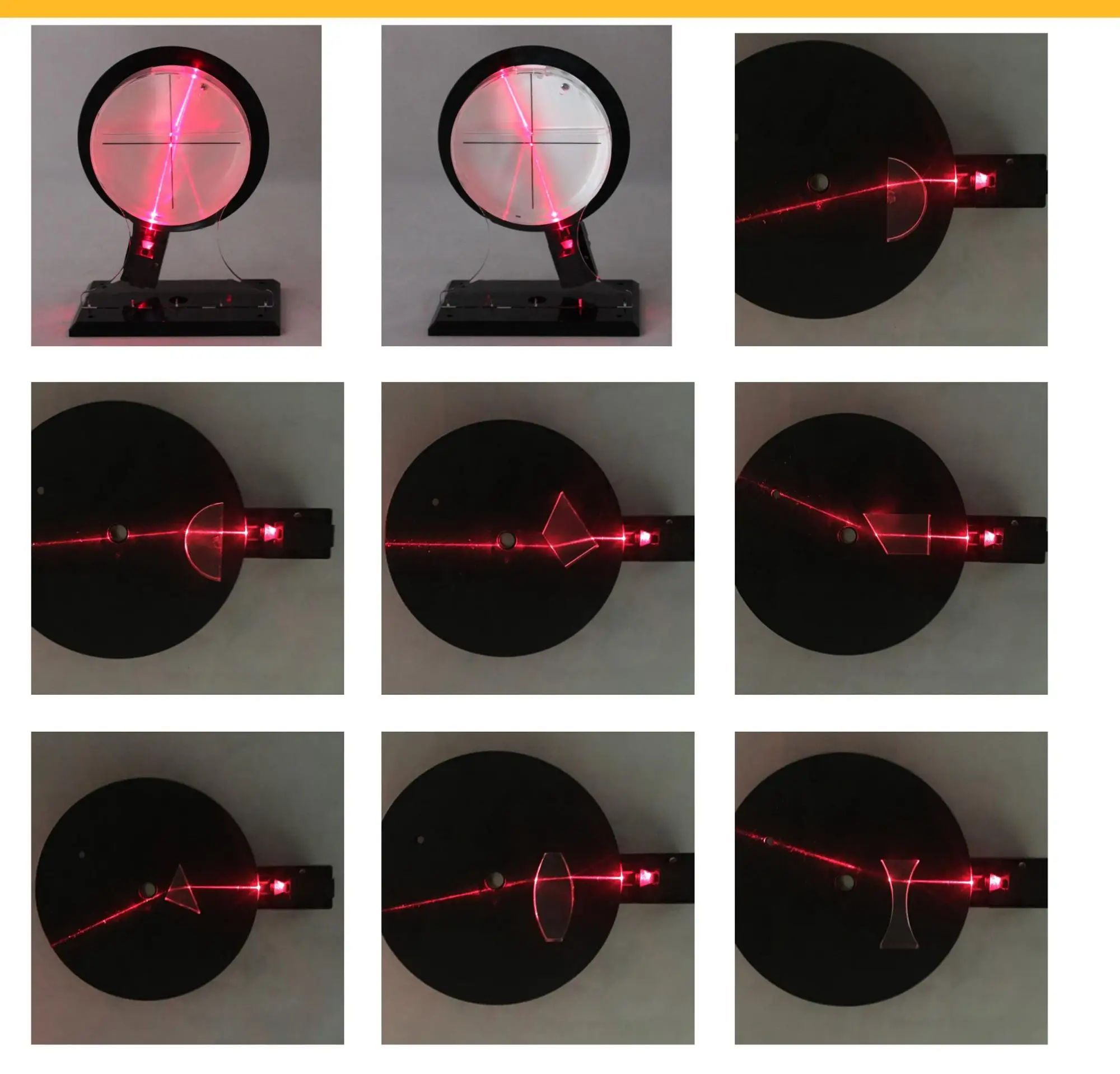 Reflection Apparatus Refraction Demonstrator Of Light Education Physics