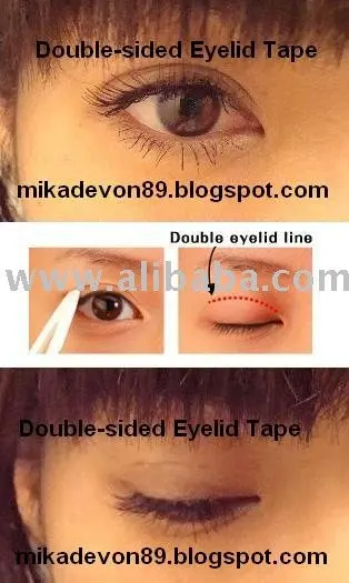 double sided eyelid tape