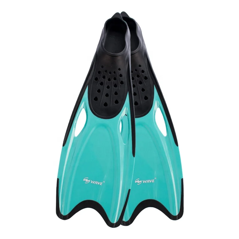 

Big promotion superior quality good performance free diving fins, Green/pink/orange