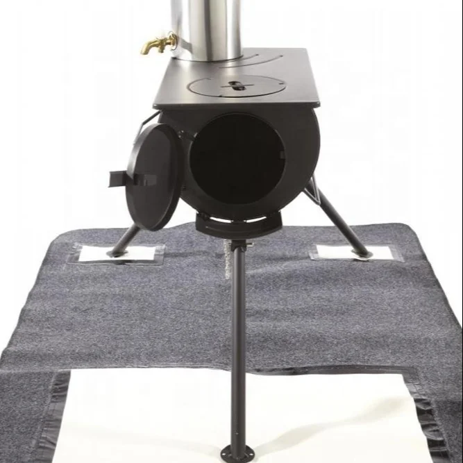 Tent warming stove