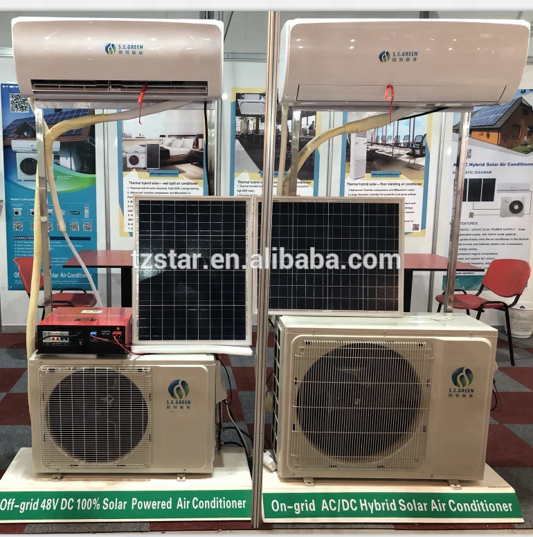 18000btu 100 48v Dc Solar European Air Conditioner/solar Powered Air