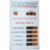 currency exchange buy sell rates \ 8 rows led digital currency rate board \ currency led exchange board for bank
