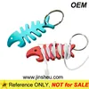 Aluminum bottle opener fish bone earphone cord cable winder