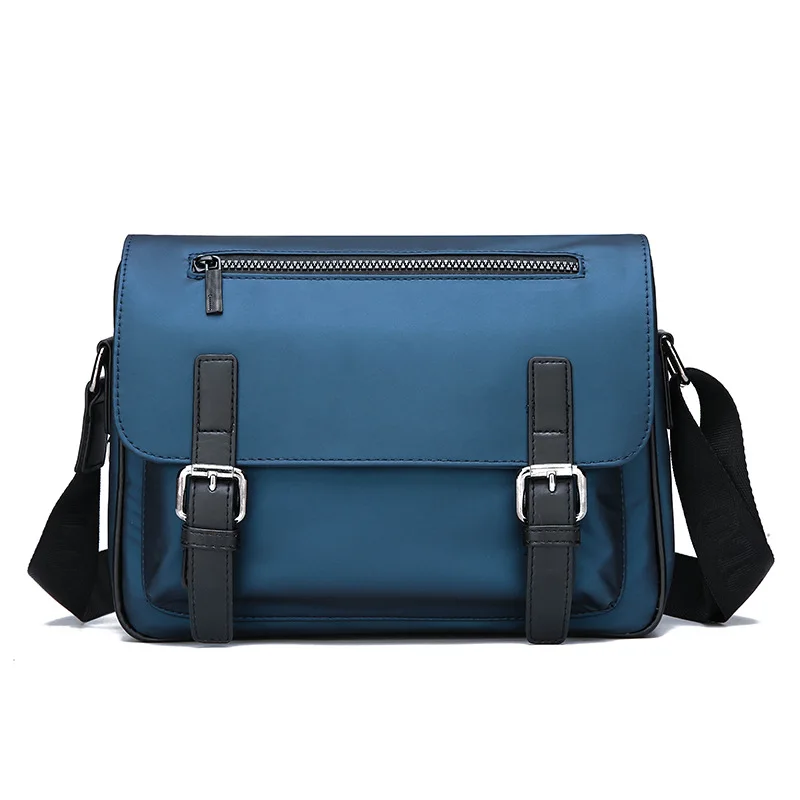 

single shoulder Fashion black sky blue Shoulder messenger bag men, Pink/grey/black
