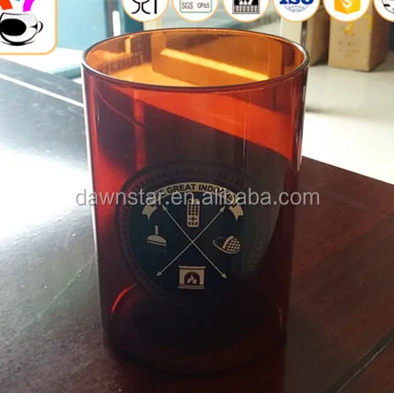 

Eco-Friendly Feature Borosilicate Glass Material Amber Beer Bottle Glass With Logo Print, Clear & customized