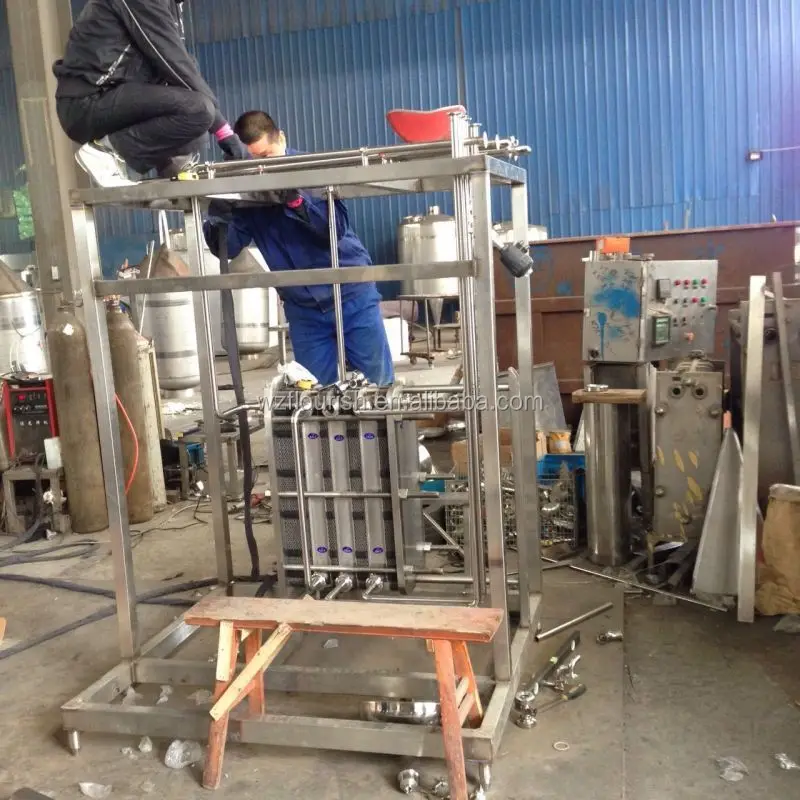 High Quality Plate Type Milk Pasteurizing Machine