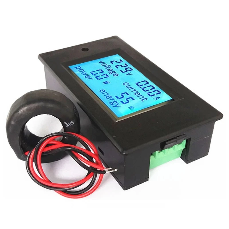 Digital Ac Voltage Meters 100a/80 260v Power Energy Analog Voltmeter ...